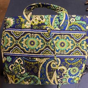 Vera Bradley hanging travel cosmetic bag